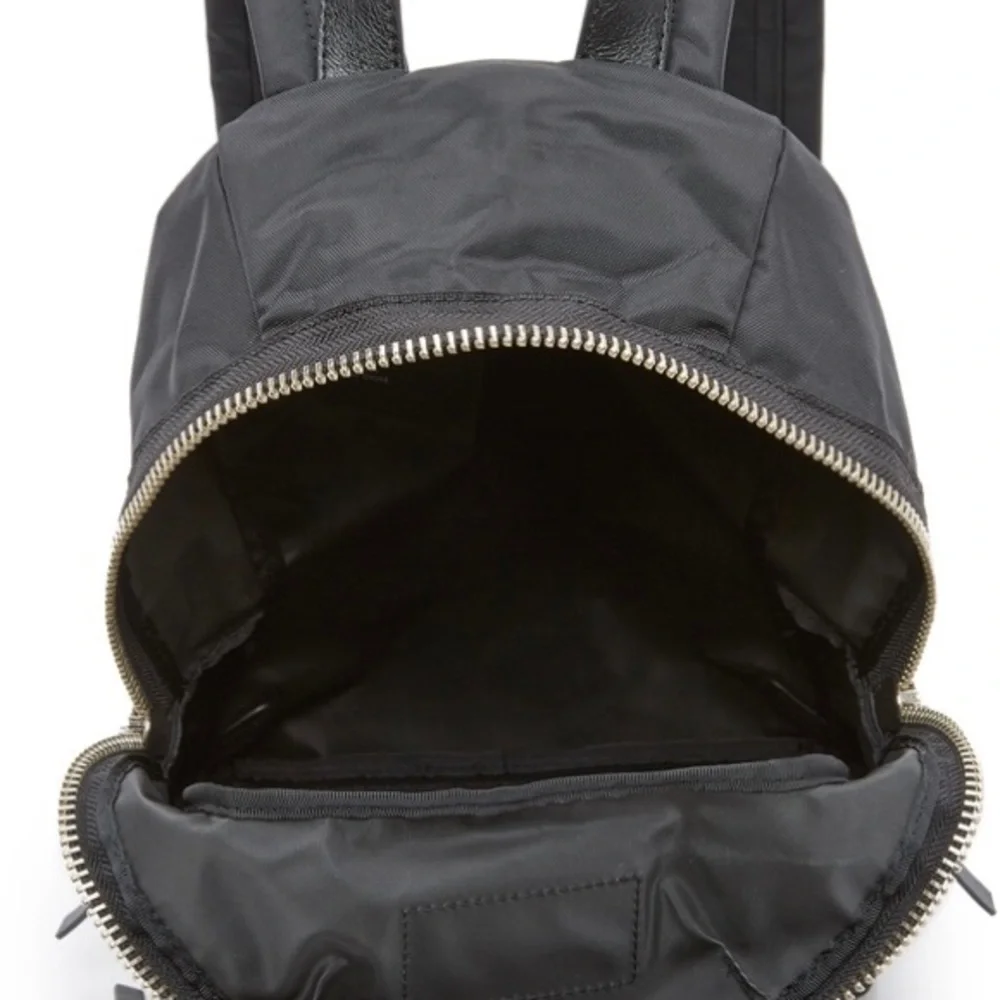Marc Jacobs Black Biker Nylon Backpack